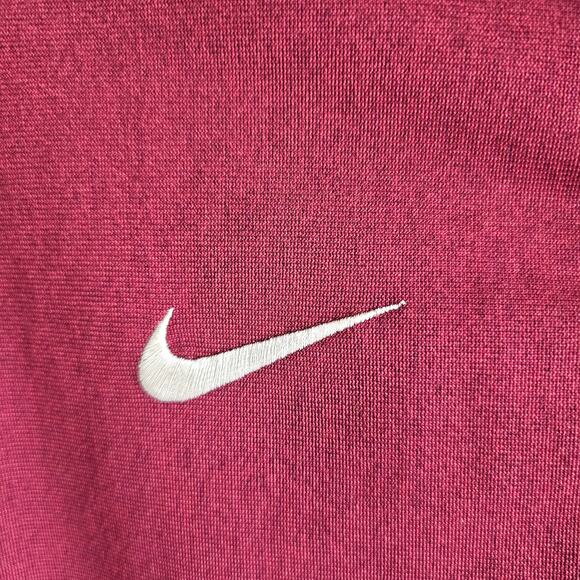 Nike FSU Seminoles Burgundy Dri-fit Long Sleeves Jacket Size M - Picture 6 of 8